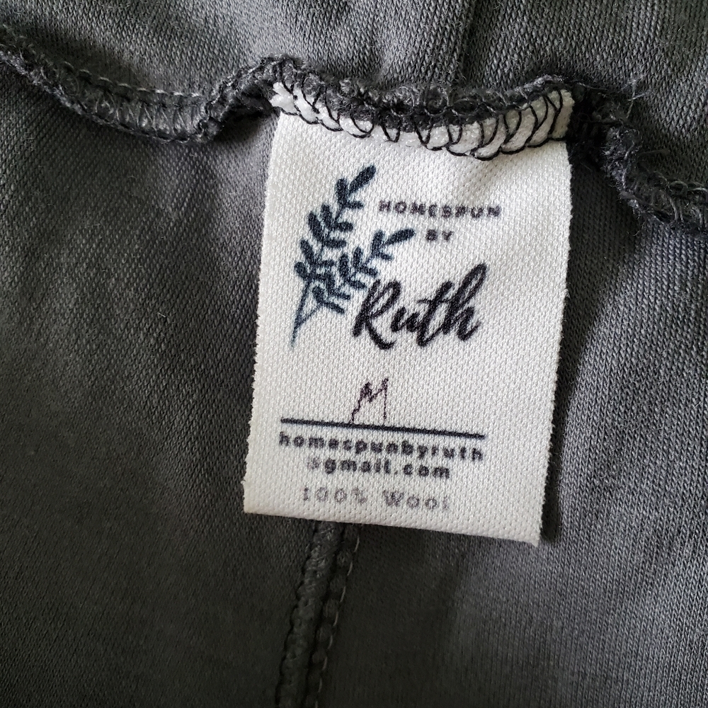 100% wool joggers